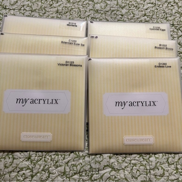 Close to My Heart Stamps set of 6 - Picture 2 of 9